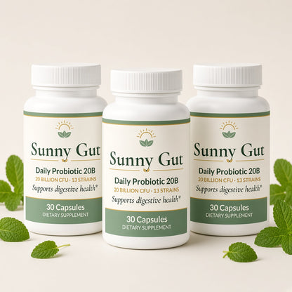 Sunny Gut Daily Probiotic 20B